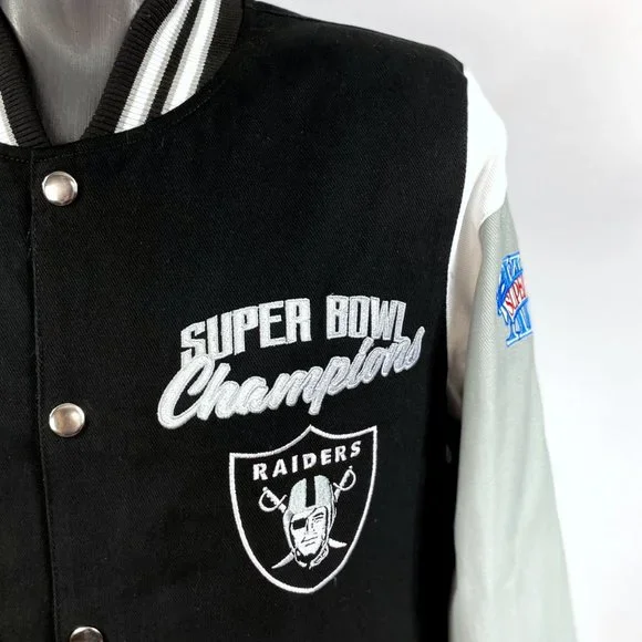 2022 VEGAS RAIDERS 3 TIME SUPER BOWL CHAMPIONSHP JACKET